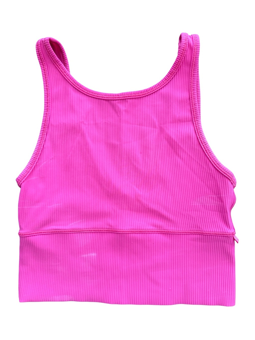 Lululemon Power Pivot Ribbed Tank Top in Sonic Pink Size 6
